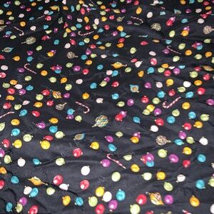 Nicole Miller holiday print scarf